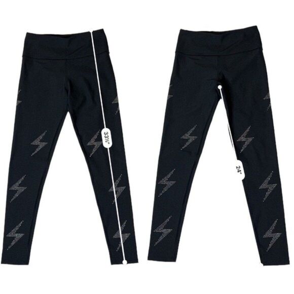 NWOT Soulcycle Electric Feeling Leggings RARE S High Rise Studded Size Small - Picture 8 of 9